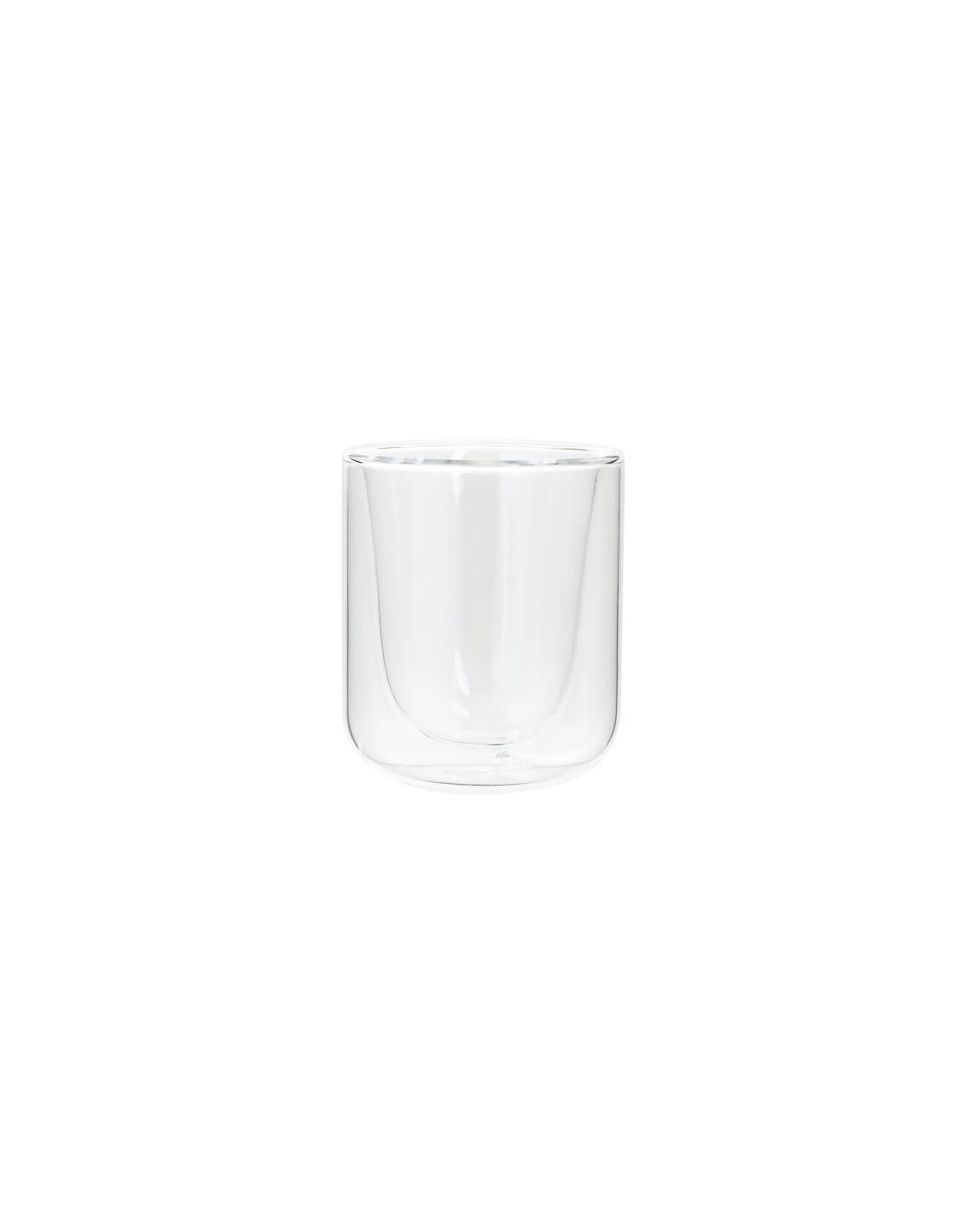 Tazzina espresso a doppia parete Cléa 8 cl in vetro – shopincasa.it
