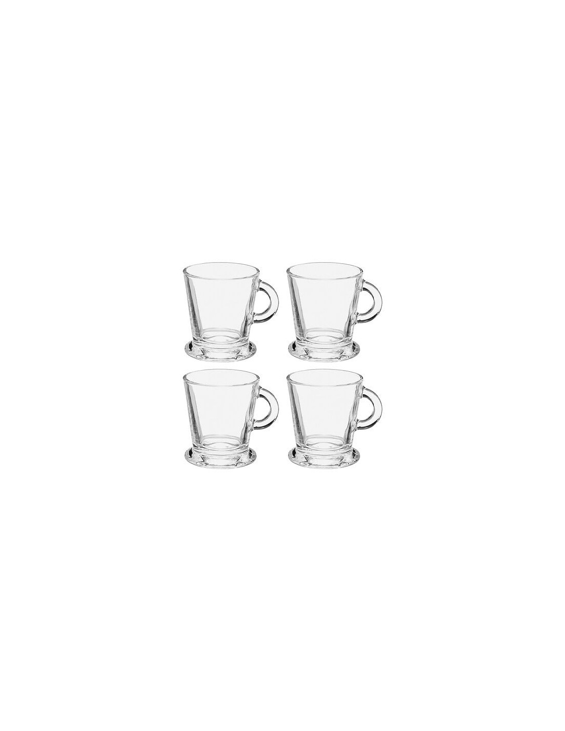 Set 4 tazzine espresso Cléo 8 cl in scatola – shopincasa.it