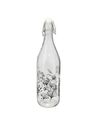 Bottiglia di limonata White Floral 1 l – shopincasa.it