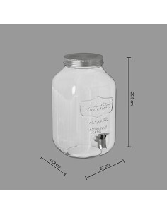 Dispenser per bevande 4 L JJA in plastica – shopincasa.it