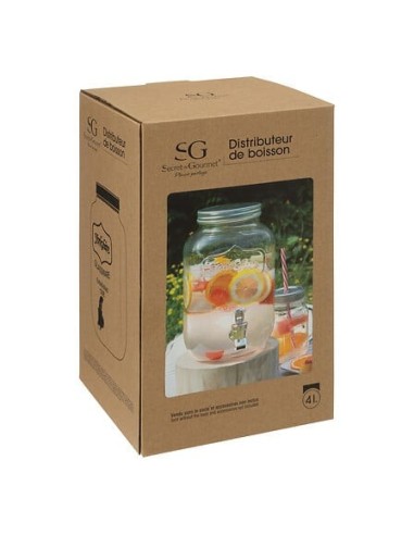 Dispenser per bevande 4 L JJA in plastica – shopincasa.it