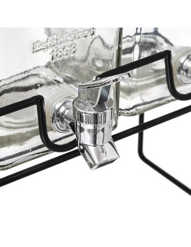 Dispenser moderno in legno 3 x 1,5 L Secret de Gourmet – shopincasa.it