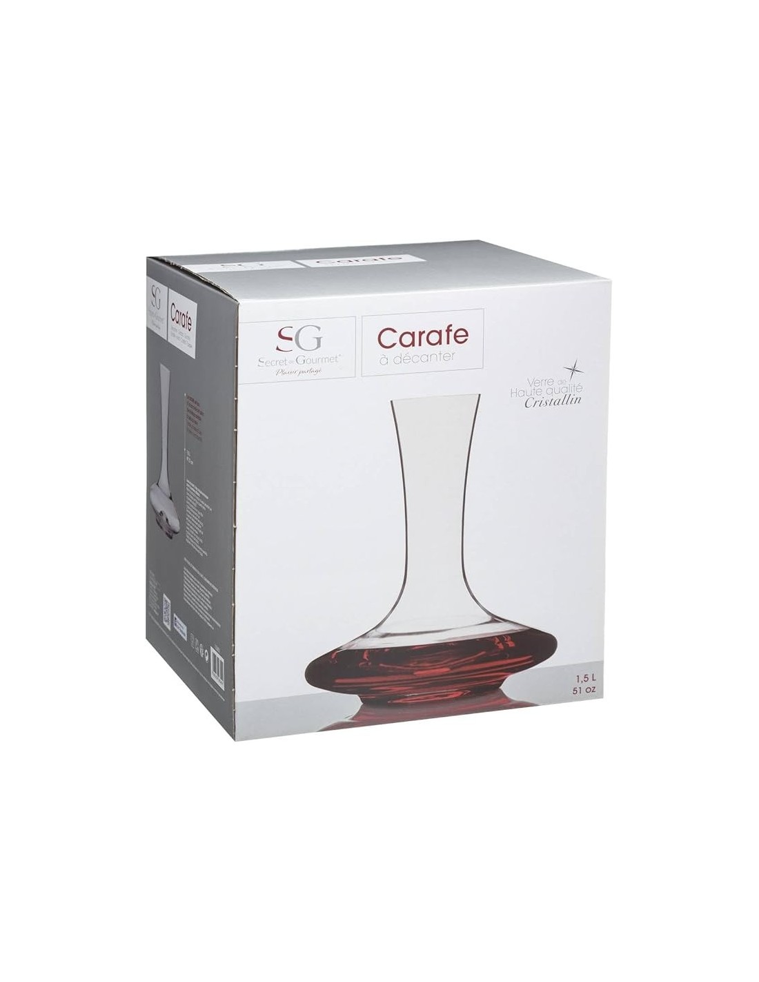 Caraffa da decantazione 1,5 L Secret de Gourmet – shopincasa.it