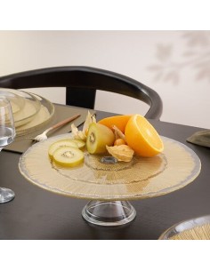 Espositore per dolci Céleste vetro diam. 33 cm – shopincasa.it