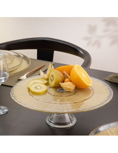 Espositore per dolci Céleste vetro diam. 33 cm – shopincasa.it