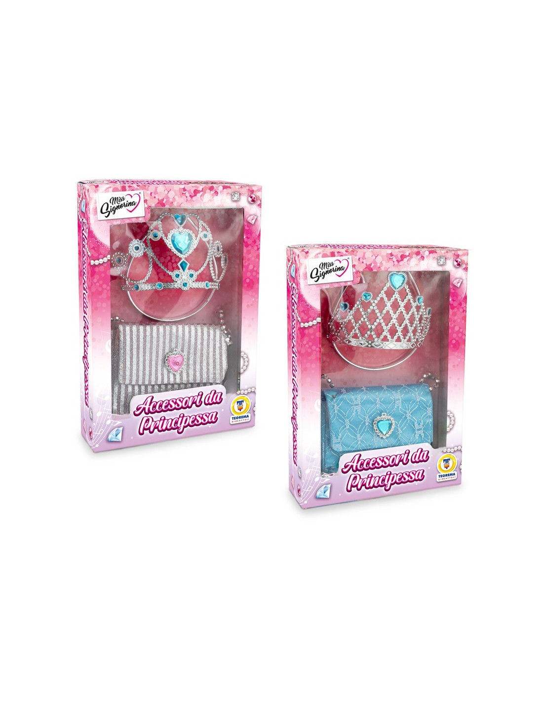 Miss Signorina set principessa corona borsetta | shopincasa.it