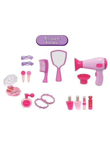 Miss Signorina specchiera 72cm LED luci suoni | shopincasa.it