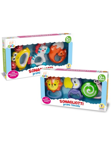 GOGO - Sonagli Con Massaggiagengive Assortito | Shop in Casa
