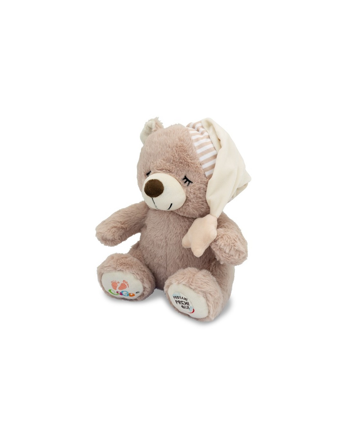 GOGO orsetto ninna nanna 25cm musica movimento | shopincasa.it