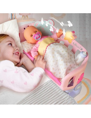 Nenuco bambola dormi con me 35cm lettino ninna nanna | shopincasa.it