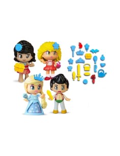 Pinypon pack 4 figure racconti accessori | shopincasa.it
