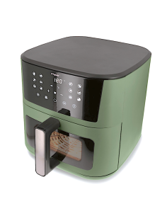 Friggitrice ad Aria Iridea Due Verde 2300W – Shopincasa.it