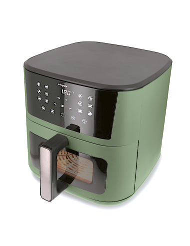 Friggitrice ad Aria Iridea Due Verde 2300W – Shopincasa.it