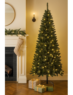 ALBERI DI NATALE: vendita online Albero Kenya New, 210 cm, 728 rami in PVC, la magia di Natale in offerta
