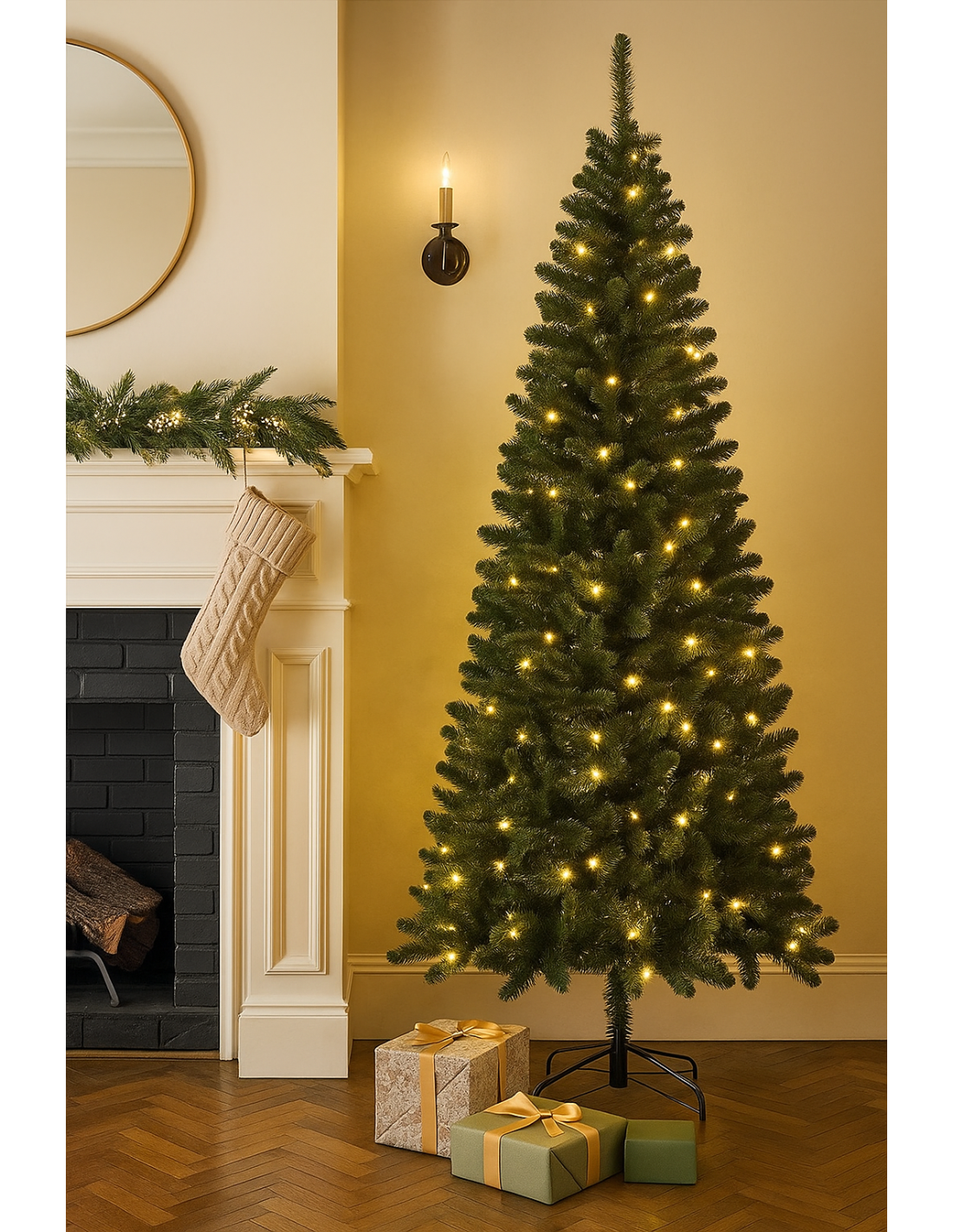 ALBERI DI NATALE: vendita online Albero Kenya New, 240 cm, diametro 107 cm, la magia di Natale in offerta