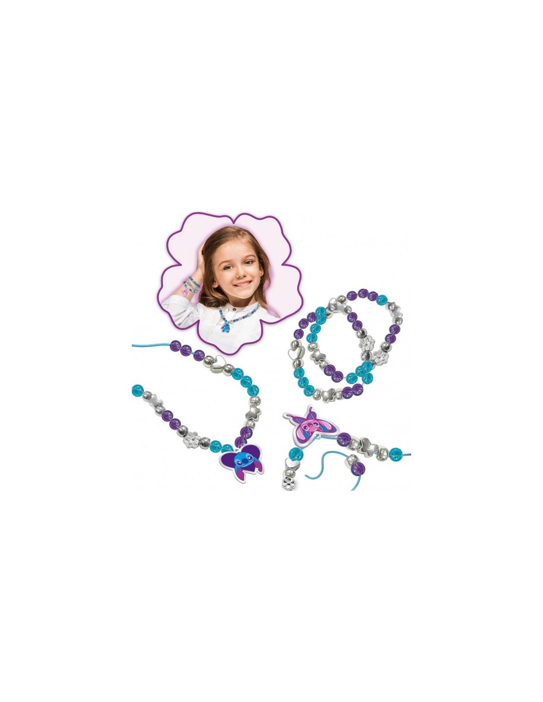 Portagioielli Stitch con perline e charms | shopincasa.it