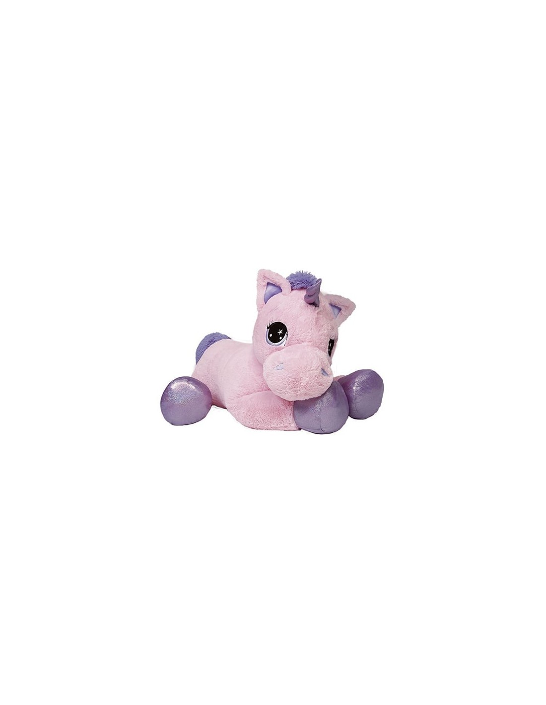Peluche unicorno 60 cm 2 colori assortito | shopincasa.it
