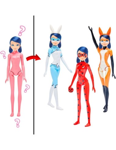 Miraculous Ladybug Bambole Magic Heroez Cambia Colore Sorpresa | Shop in Casa