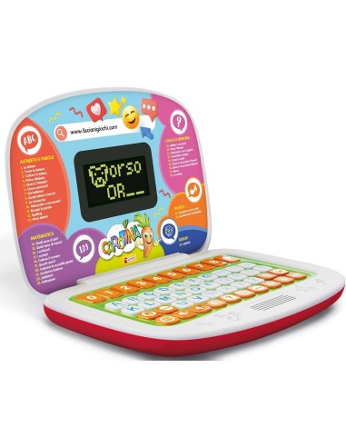 Carotina Laptop Educativo 500 Attività 35 Funzioni 3-6 Anni | Shop in Casa