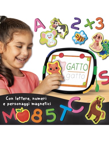 Carotina lavagna magnetica educativa linguaggio comunicazione | shopincasa.it