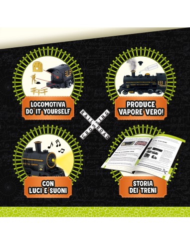I’m A Genius Il Super Laboratorio Dei Treni kit vapore | shopincasa.it