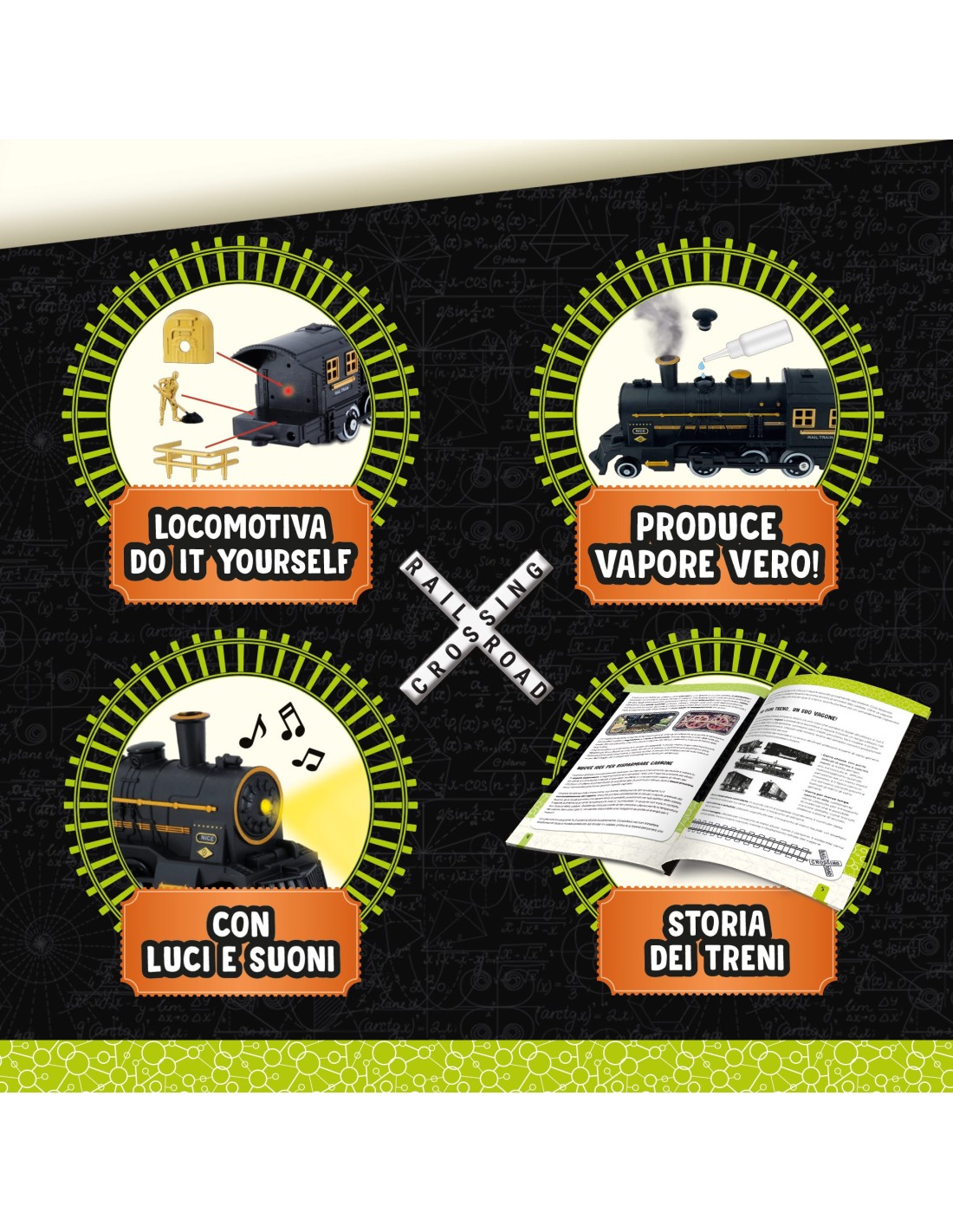 I’m A Genius Il Super Laboratorio Dei Treni kit vapore | shopincasa.it