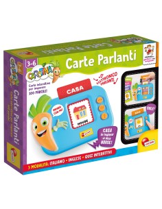 Carotina carte parlanti gioco interattivo 100 parole | shopincasa.it