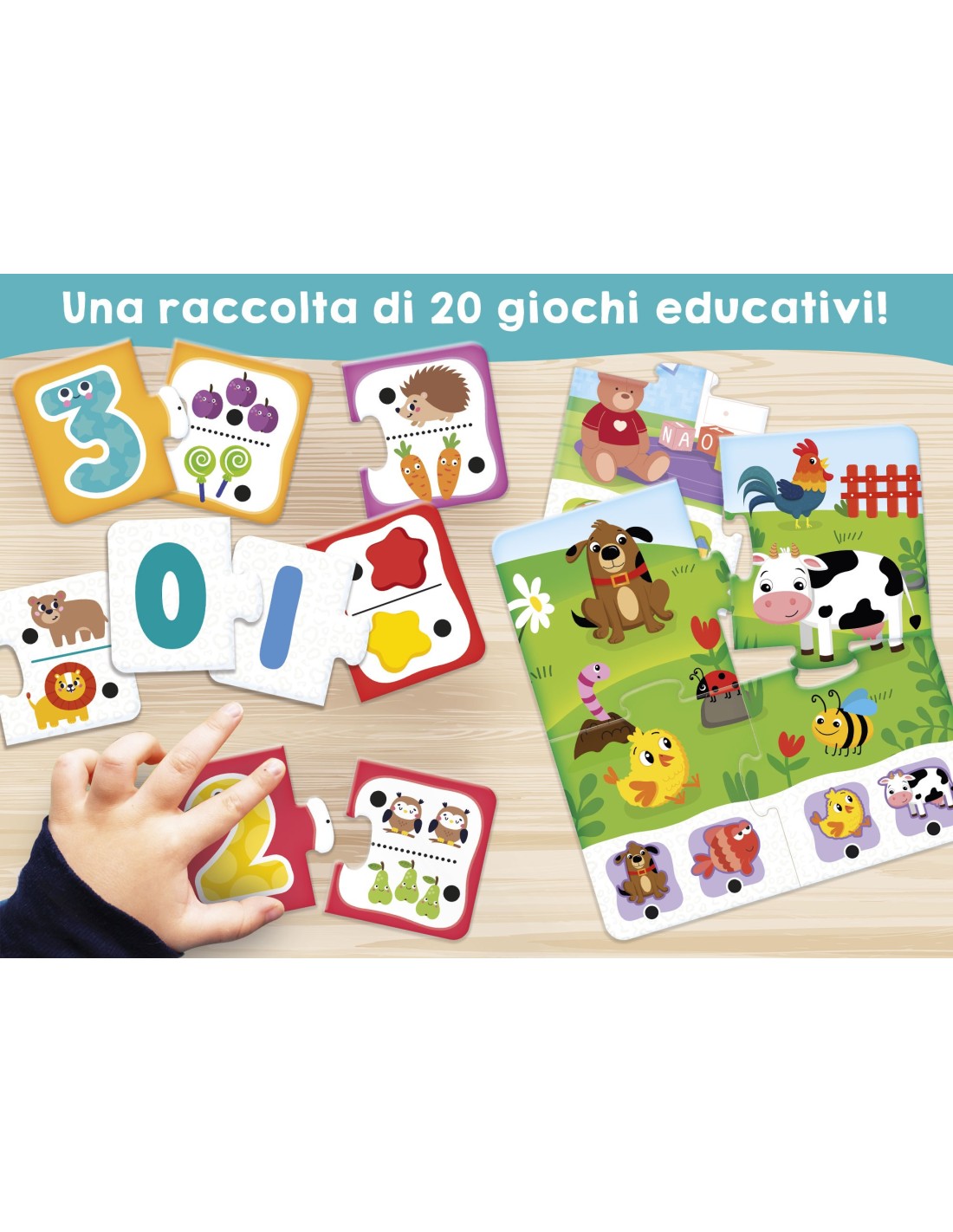Carotina Baby 20 giochi educativi con penna parlante | shopincasa.it
