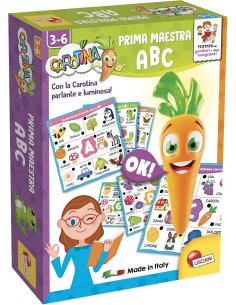 Carotina Prima Maestra ABC penna parlante schede interattive | shopincasa.it