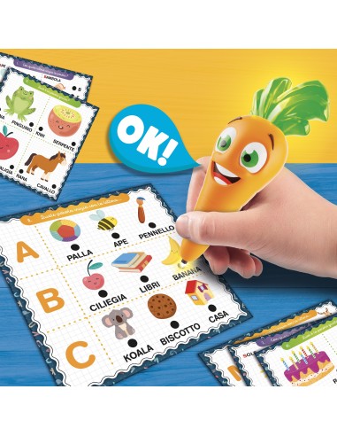Carotina Prima Maestra Prime Parole gioco educativo | shopincasa.it