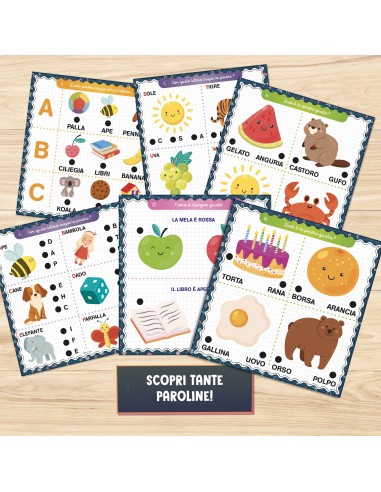 Carotina Prima Maestra Prime Parole gioco educativo | shopincasa.it