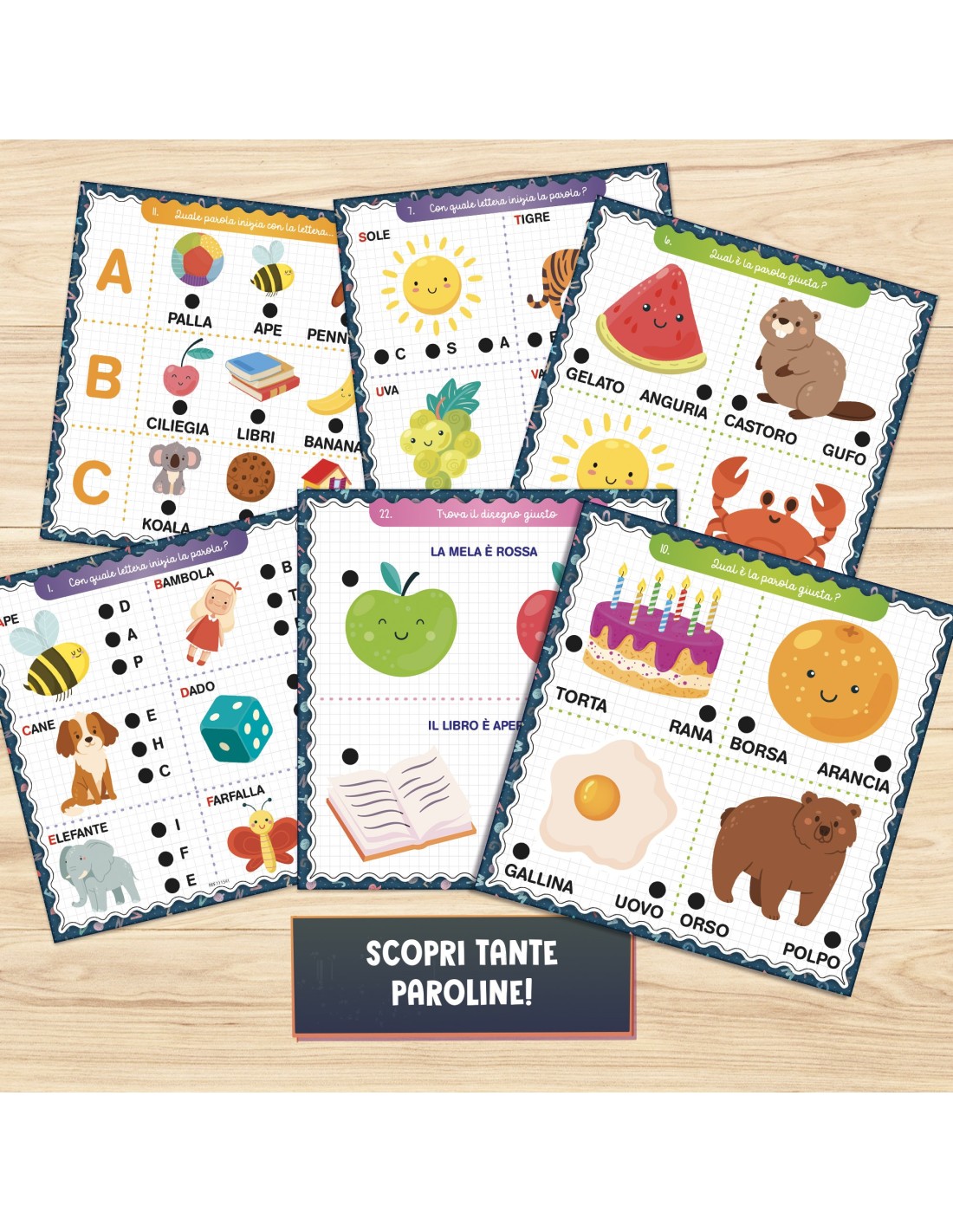 Carotina Prima Maestra Prime Parole gioco educativo | shopincasa.it