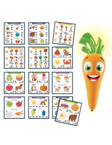 Carotina Prima Maestra Prime Parole gioco educativo | shopincasa.it
