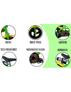 Bicicletta Bambino Dino Bikes Tartarughe Ninja 12" – shopincasa.it 2