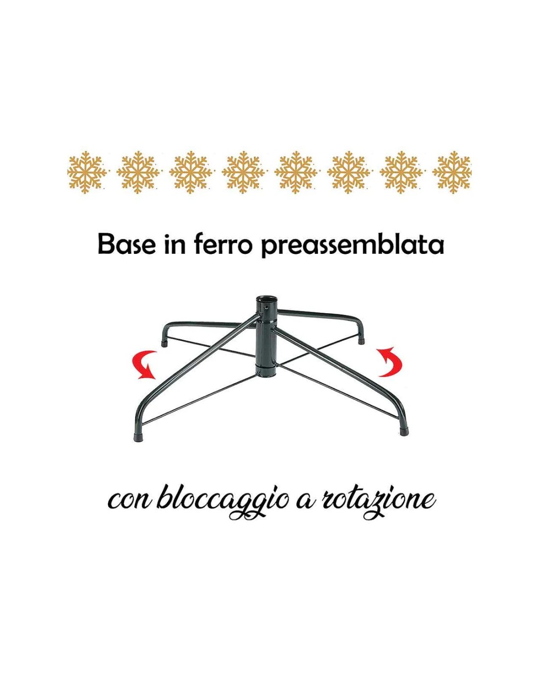 ALBERI DI NATALE: vendita online Albero di Natale "Montecarlo" da 210cm in offerta