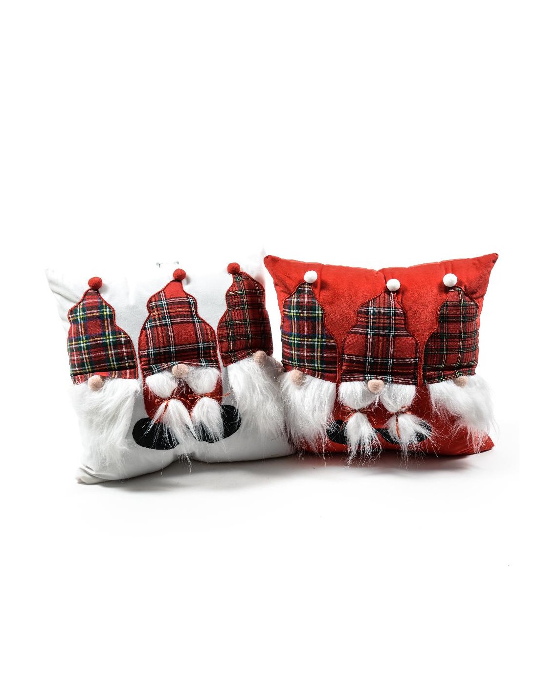 TESSILE: vendita online Cuscino di Natale 42x42 cm assortito, decorazione festiva morbida e colorata, La magia di natale per ...