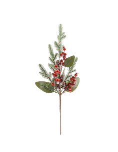 TRALCIO NATALIZIO CON BACCHE 60CM