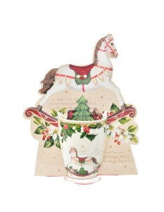 PORCELLANE: vendita online Tazza di Natale in porcellana, 350 ml, d.8,3 x h.10,5 x 11,5 cm, confezione regalo, La magia di na...