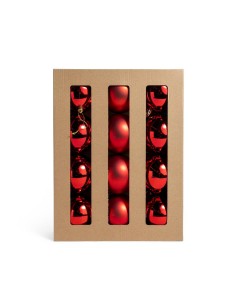 SFERE E PENDAGLI: vendita online Sfere di Natale rosse 8 cm in plastica, confezione da 12 pezzi, La magia di natale per alber...