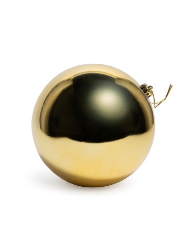 SFERA DORATA LUCIDA 15CM PLASTICA