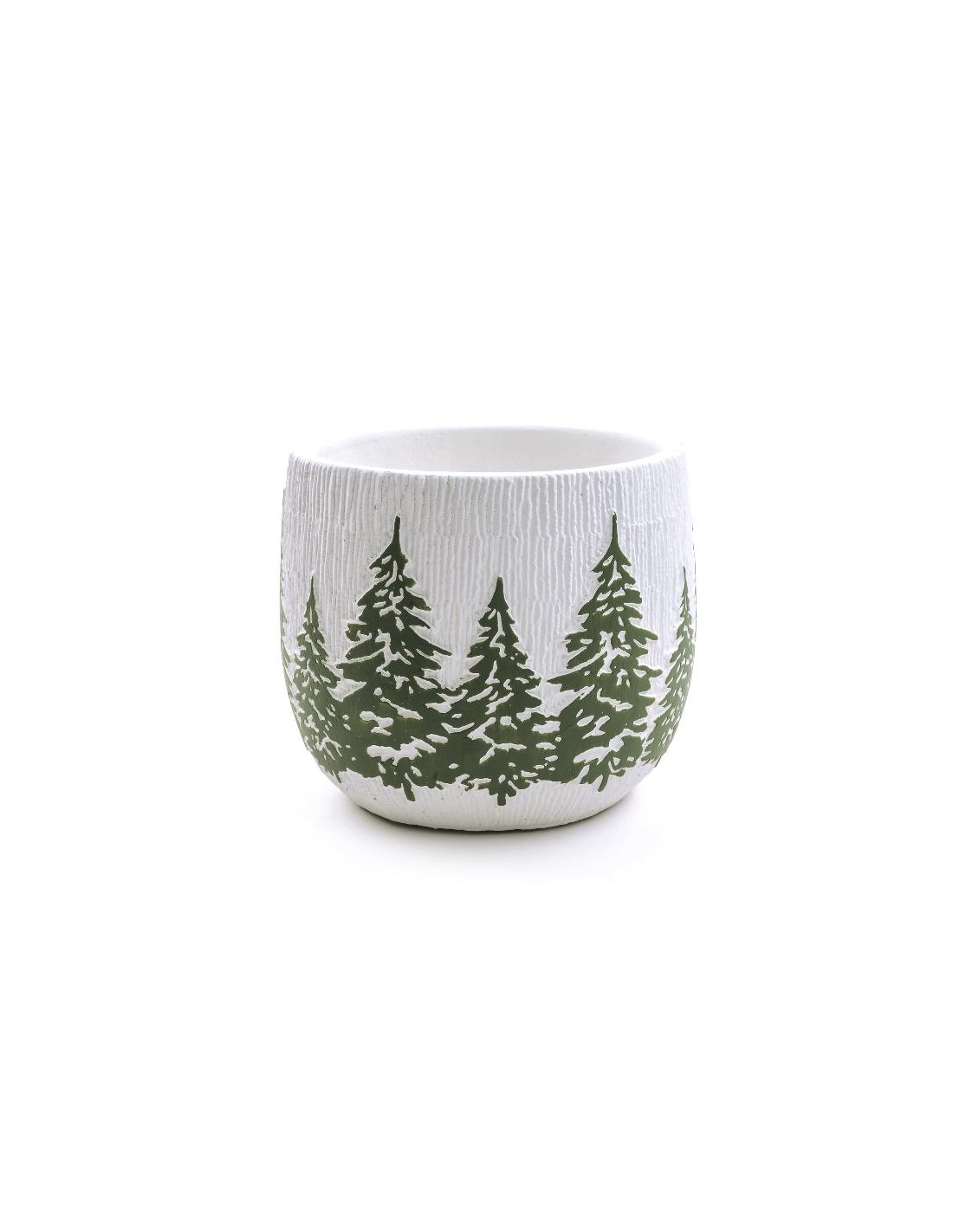 VASO CEMENTO DECORATO 15X15X13CM