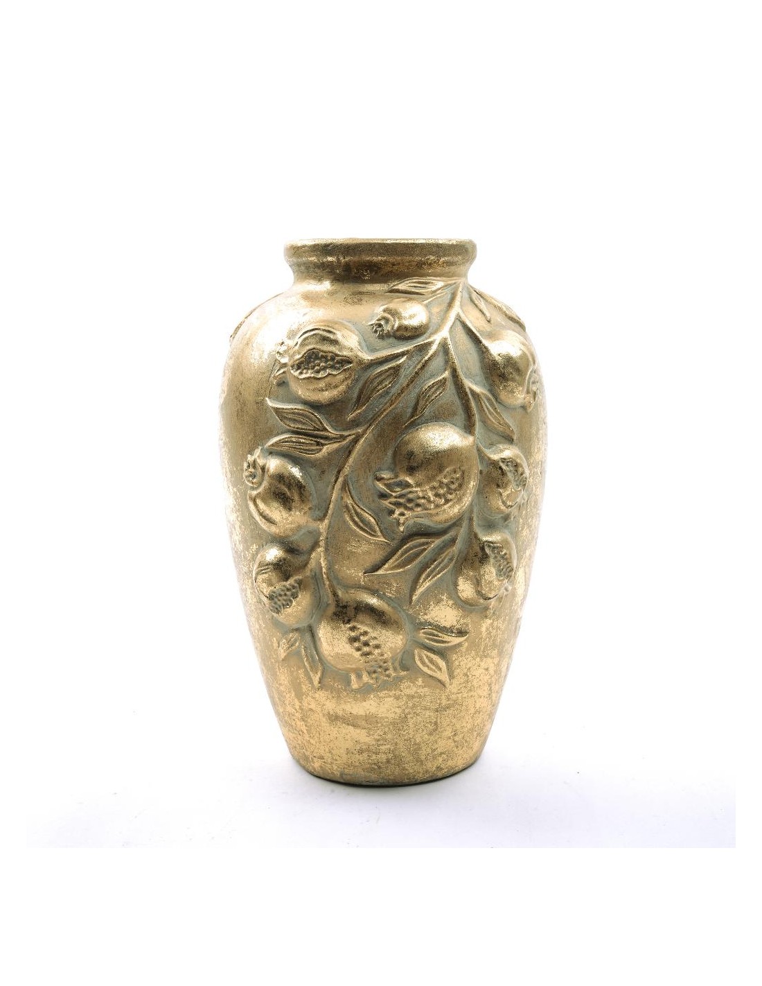 VASO MELOGRANI ORO 20,5X31,5CM CERAMICA