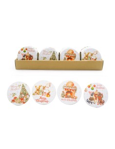 SOTTOBICCHIERE CERAMICA 10X10CM ASSORTITO