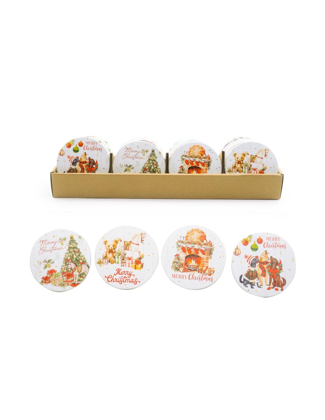 SOTTOBICCHIERE CERAMICA 10X10CM ASSORTITO