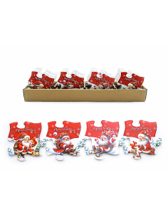 SOTTOBICCHIERE PUZZLE 11X11CM CERAMICA ASSORTITO