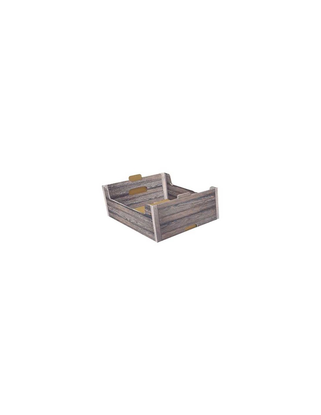 CASSETTA PICCOLA VINTAGE WOOD 30X20X9CM