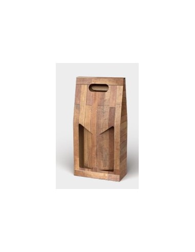 CASSETTA VINO TEAK 2 BOTTIGLIE
