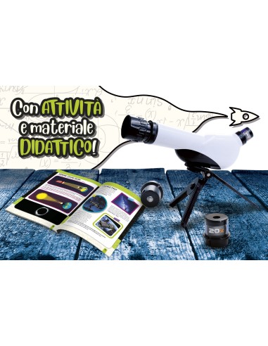 Telescopio I’m A Genius con ottiche e treppiedi – shopincasa.it