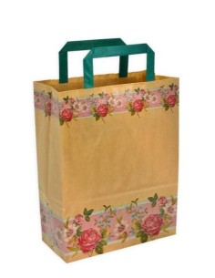 SACC CARTA F FIORIT 22 10X29