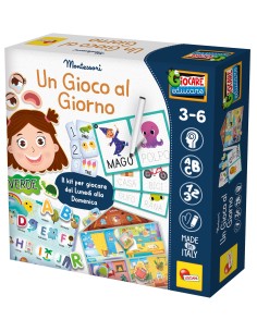 Montessori un gioco al giorno kit educativo bambini – shopincasa.it